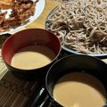 saki1010's cooksnap of when they made ざるそばに～ピリ辛豆乳つゆ.
