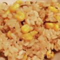 Nöööla♡'s cooksnap of when they made ☆とうもろこしと塩昆布の炊き込みご飯☆.