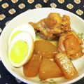 龍青空ママ's cooksnap of when they made 鶏手羽と大根の煮物♪.