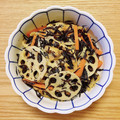 コムギ大好き's cooksnap of when they made れんこんとひじきとお揚げの炒め煮.