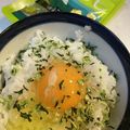 yu🐓's cooksnap of when they made ひろしです…卵かけご飯になりました….