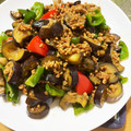 tamichi's cooksnap of when they made 茄子とピーマンのピリ辛炒め.