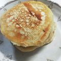roll21's cooksnap of when they made ホエーでふわもち♡パンケーキ.