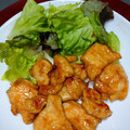 クックJOEさん's cooksnap of when they made 鶏むね肉のオイマヨ照り焼き.