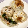 ﾕｶりんご's cooksnap of when they made 米粉の簡単おやき.