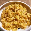 mekemo's cooksnap of when they made あけぼのさけ缶で作るニンジン炊き込みご飯.