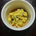 milestone★'s cooksnap of when they made 食用菊の茹でかた.