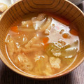 トモ２'s cooksnap of when they made キャベツとお揚げの味噌汁.