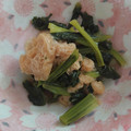 precious☆'s cooksnap of when they made 小松菜と油揚げの煮物＊食材2つの簡単副菜.