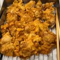 あひる☆だっく's cooksnap of when they made たこ焼き粉と紅生姜でつくる鶏唐揚げ.