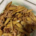 チぃ〜's cooksnap of when they made ごぼうのゴロゴロひき肉こってり炒め.