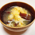 ちびたぬき♪'s cooksnap of when they made きくらげと卵のお吸い物.