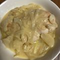 かんじきんぐ's cooksnap of when they made 鶏むね肉のにんにくレモンクリーム煮.