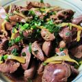 黒の兎's cooksnap of when they made ハツ付き鶏レバーの甘辛煮（覚書）.