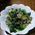 ramieru's cooksnap of when they made ほうれん草と薄切り肉のチャプチェ.