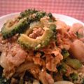 ☆海ママ☆'s cooksnap of when they made ゴーヤ✿にんにく炒め♡.