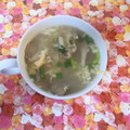 スタイリッシュママ's cooksnap of when they made さらっと美味しい♪舞茸と卵のスープ.
