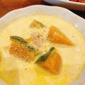 あっちゃんキッチン♪'s cooksnap of when they made かぼちゃとベーコンのバターミルクスープ.