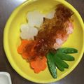 ai_卵料理だいすき's cooksnap of when they made 簡単お正月！海老と野菜のジュレのせ.