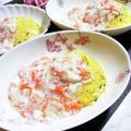 STimeBlues's cooksnap of when they made ★簡単カニあんかけ炒飯★節約.