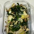 raba's cooksnap of when they made ダイエット☆わかめとキノコの炒め物☆.