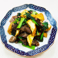 あっこ姉's cooksnap of when they made 厚揚げと小松菜、牛肉のオイスター炒め.