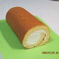 カルマート's cooksnap of when they made しっとりふわふわ♪純生ロールケーキ.