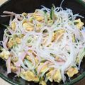 ななな○'s cooksnap of when they made 食べ過ぎ注意Wマヨ春雨サラダ.