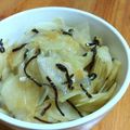 ちーまぐ's cooksnap of when they made 大根と塩こんぶの梅和え.