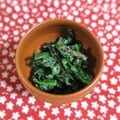 mmameco's cooksnap of when they made お弁当に☆味付け簡単ほうれん草の胡麻和え.