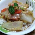 プルンバゴ's cooksnap of when they made 白菜とツナの簡単＆節約♪中華丼.