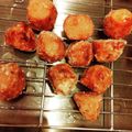 けんたとみなみの母☆'s cooksnap of when they made レンジで時短♪♪里芋の甘辛竜田揚げ.
