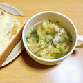 柊＿＿'s cooksnap of when they made ☺簡単♪海苔と玉子の中華スープ☺.