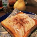 こいさんcoisan's cooksnap of when they made ＊洋梨のトースト＊.