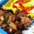 しーゆーのおかん's cooksnap of when they made お弁当に！豚肉としめじの甘辛炒め♪.