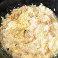 あむあむ04's cooksnap of when they made レンジで簡単♩やさしい卵雑炊.