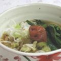 umemodoki's cooksnap of when they made 簡単！すぐおいしい梅うどん！.