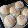 510pagne's cooksnap of when they made HBで♡基本のとろける丸パン.