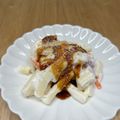 まこさんど's cooksnap of when they made ＊マカロニサラダに中濃ソース＆すりごま＊.