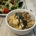 まくのうち's cooksnap of when they made フライパン一つで♪ふわトロ親子丼.