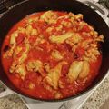 OoぴょんのすけoO's cooksnap of when they made 手羽元とひよこ豆のトマト煮.