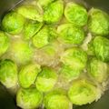 山本おまさ's cooksnap of when they made 芽キャベツのオニオンソースあえ.