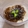 ソーダフロート's cooksnap of when they made 旦那さんの好きなもずく酢大根おろし入り♪.