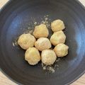 食べポジ's cooksnap of when they made 幼児のおやつに☆さつまいものお団子.