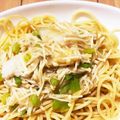 levino's cooksnap of when they made 野菜をプラス　はち大根おろしスパゲティ.