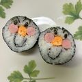 ちは⭐︎ひな's cooksnap of when they made にっこりアンパンマン巻き寿司♪節分に♪.