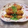 コムギ大好き's cooksnap of when they made 茄子の豚肉巻き・甘酢ソース。.