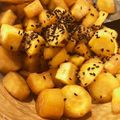 パッシーユ's cooksnap of when they made レンジで5分！さつまいもの甘辛♡.