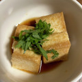 かんじきんぐ's cooksnap of when they made めんつゆで作る 厚揚げの揚出し風.