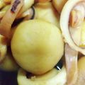 ミラクルクルygro's cooksnap of when they made ズボラ！簡単！里芋とイカの煮物.